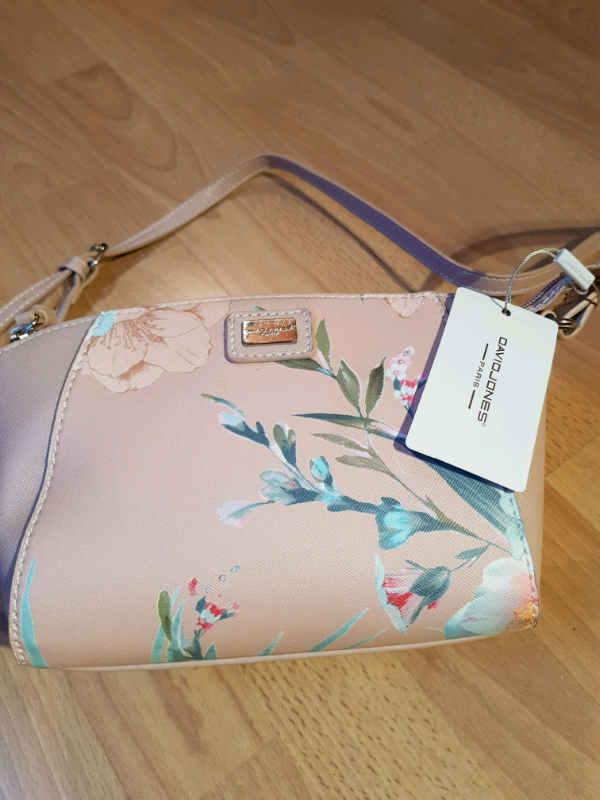 david jones floral bags